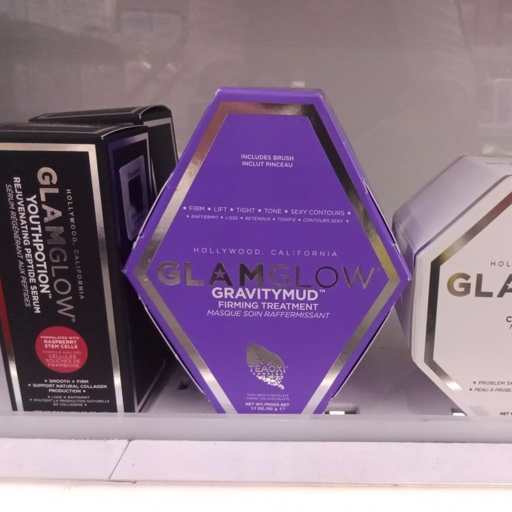 GlamGlow Youthpotion™, GravityMud™, BerryGlow™, SuperMud™